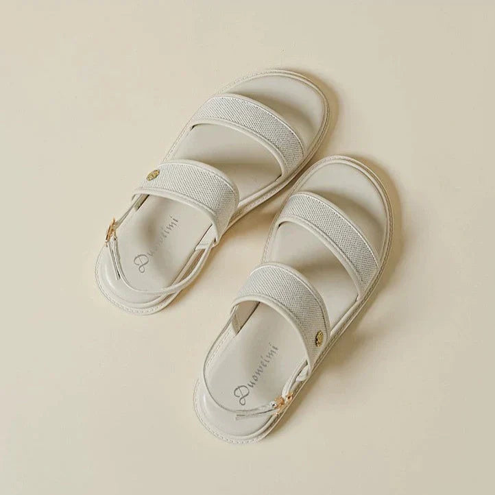 Sandali Eline in Pelle Rosa