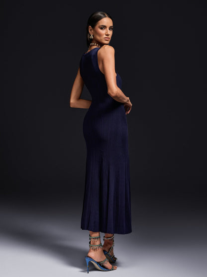 Abito Midi Senza Maniche Olsen