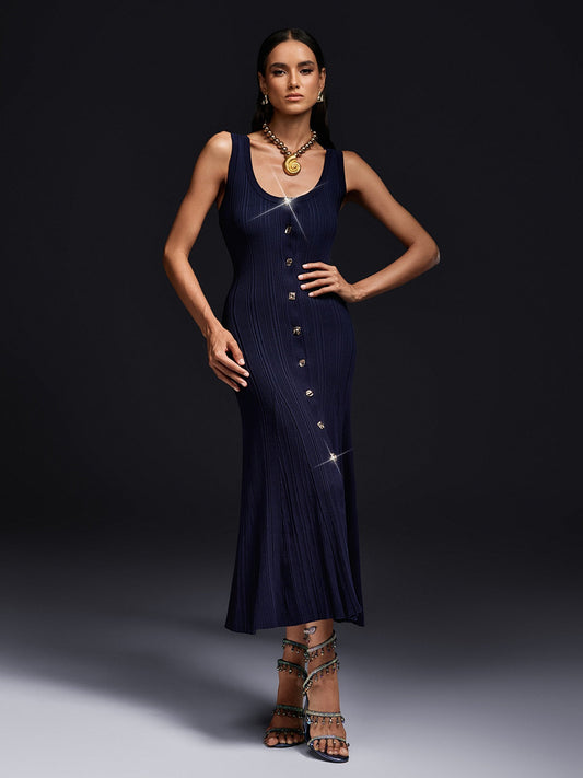 Abito Midi Senza Maniche Olsen