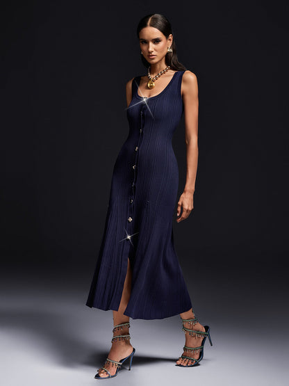 Abito Midi Senza Maniche Olsen