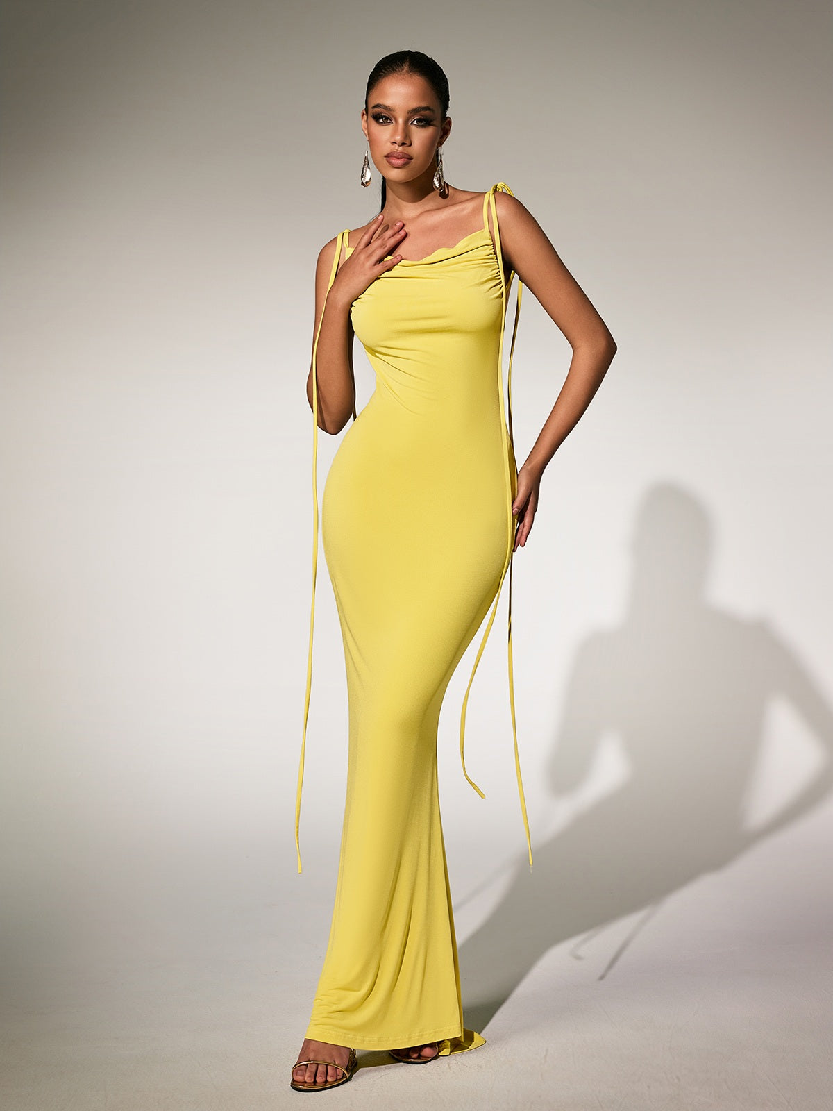 Vestito Maxi Senza Schiena Paratyl