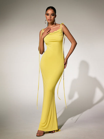 Vestito Maxi Senza Schiena Paratyl