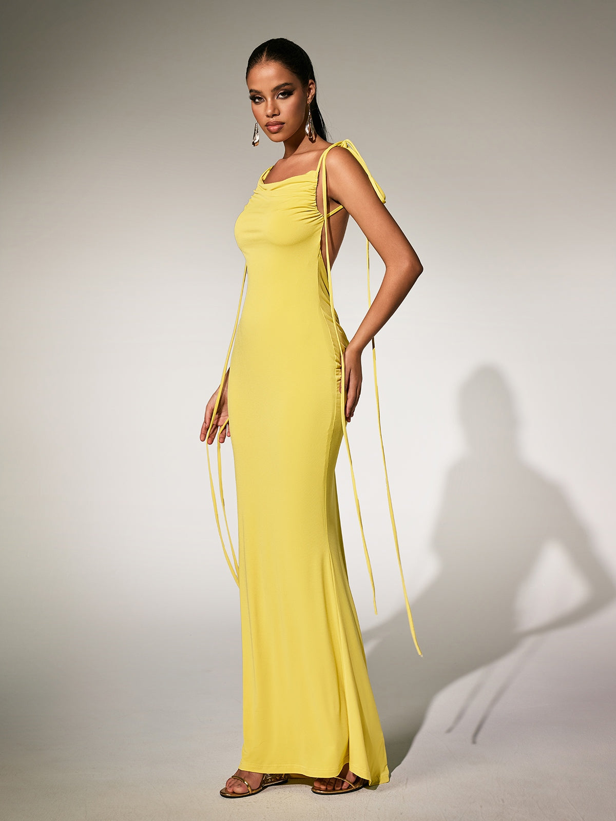 Vestito Maxi Senza Schiena Paratyl