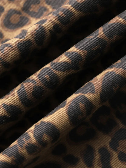 Savora Leopard Jeans