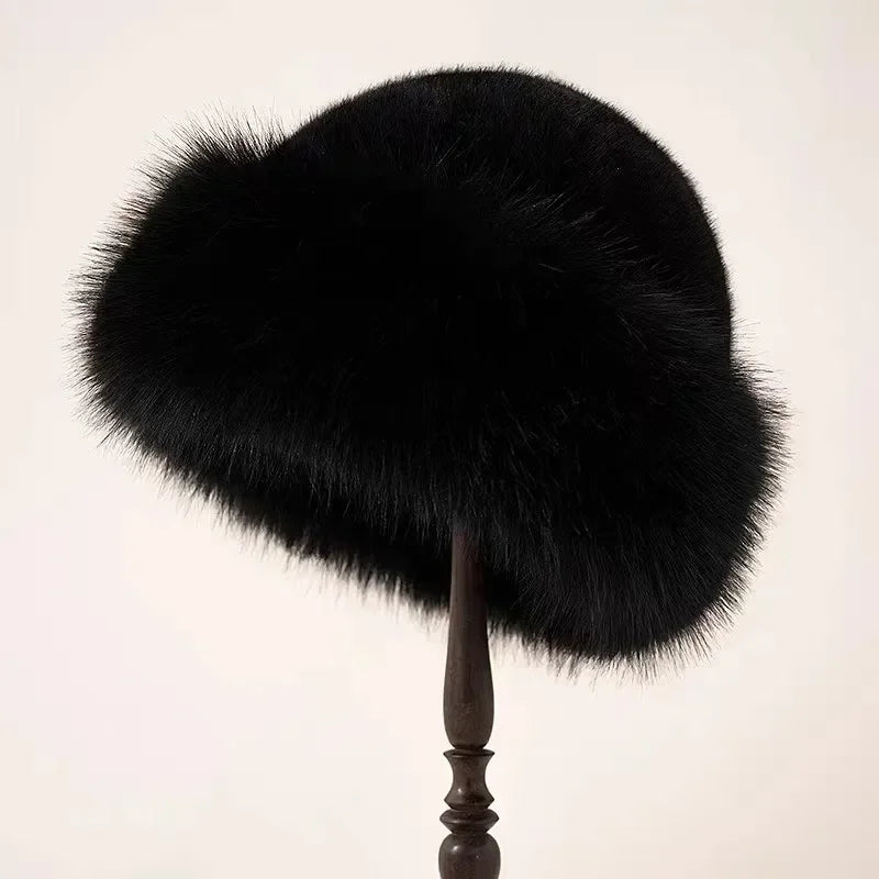 Amber Luxe Fur Hat