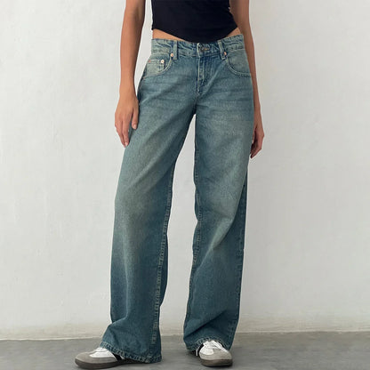 Classic Wide-Leg Jeans