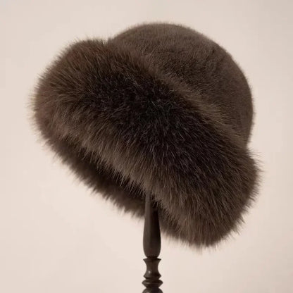 Amber Luxe Fur Hat