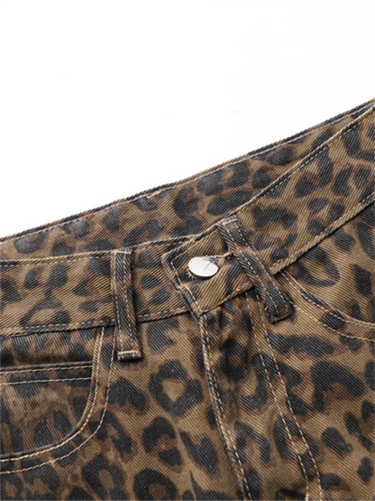 Savora Leopard Jeans