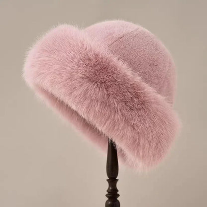 Amber Luxe Fur Hat