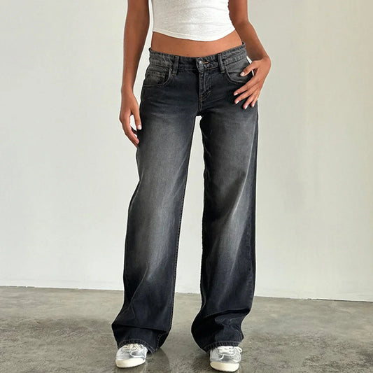 Classic Wide-Leg Jeans