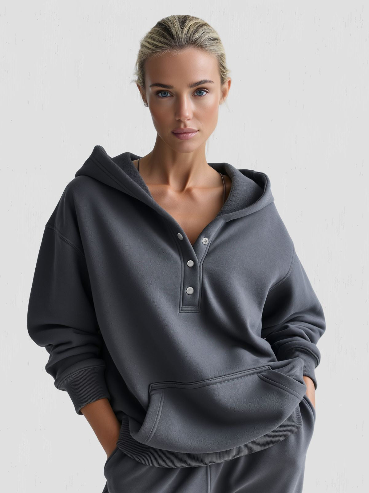 Emmma Snap-Fit Hoodie