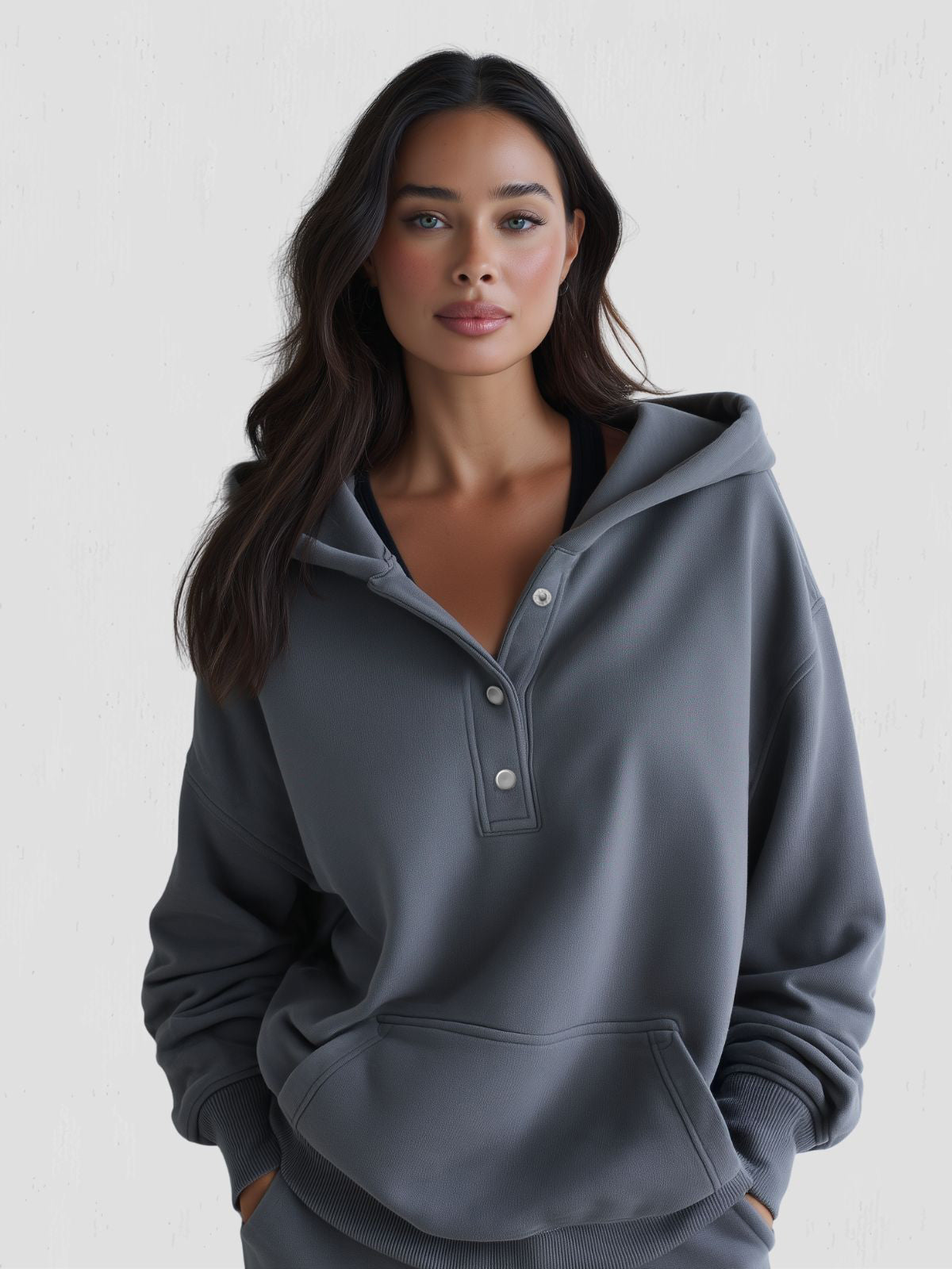 Emmma Snap-Fit Hoodie