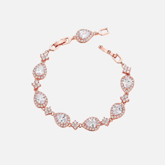BRACCIALE CON STELLE - ORO ROSA