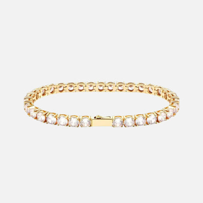 BRACCIALE TENNIS - 4MM - ORO