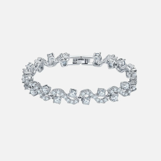 BRACCIALE ARCTIC WAVE - ARGENTO