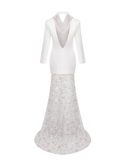 Blazer Cristallo Senza Schiena Xerona