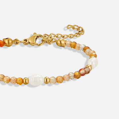 Bracciale in Agata e Perle