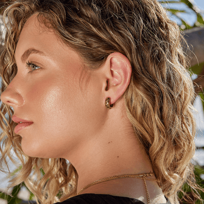Orecchini a cerchio Chunky Allison