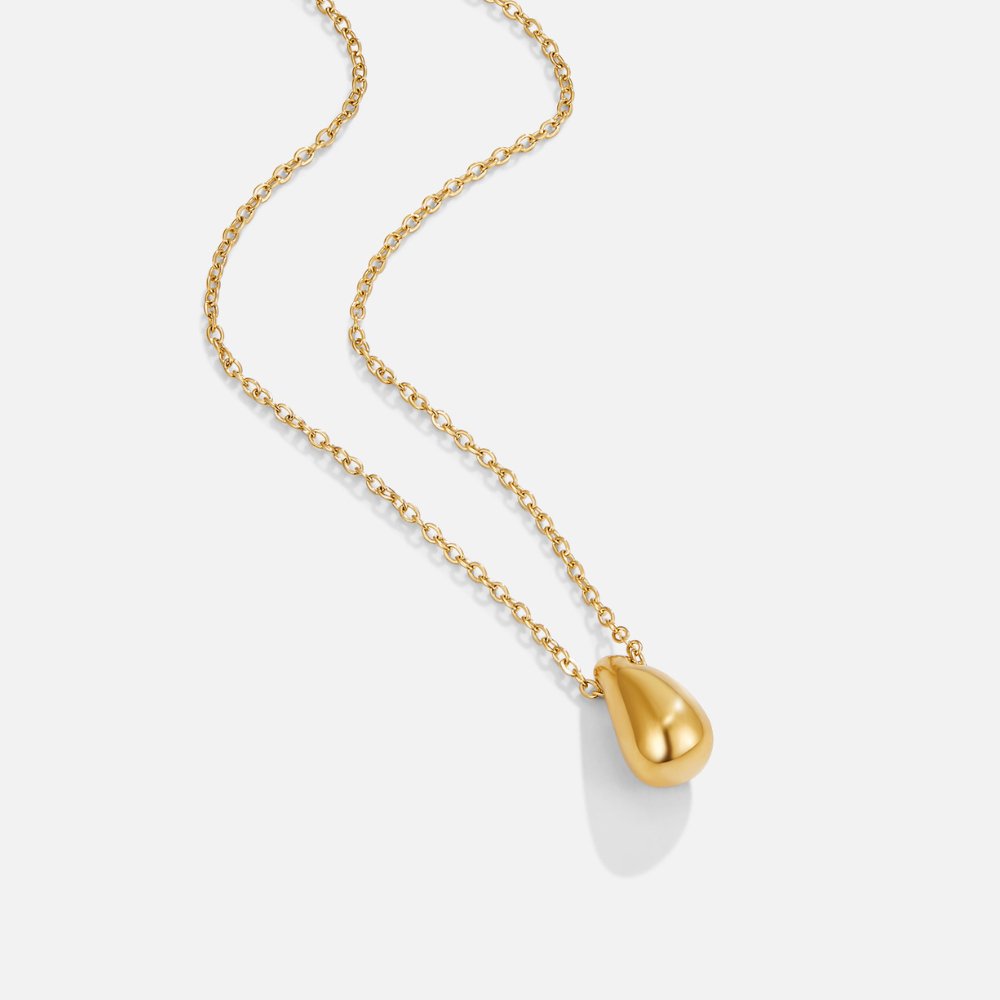 Collana Amara a Goccia D'Oro