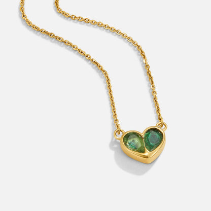 Collana con Cuore di Cristallo Amore