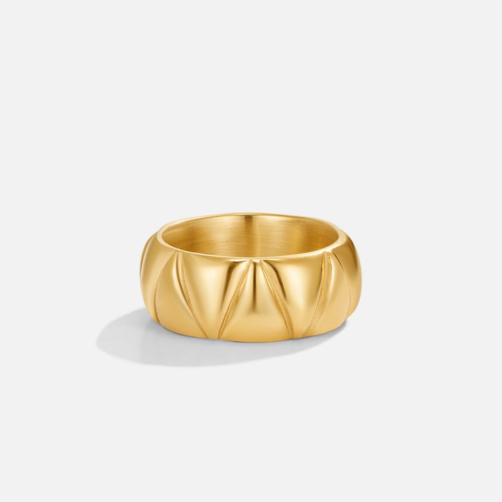 Anello Chunky Oro Anika