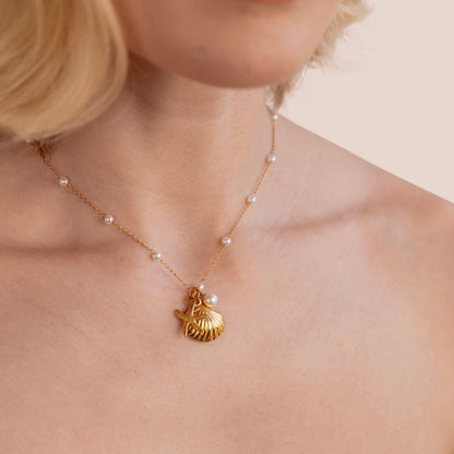 Collana con Ciondolo Aria Shell