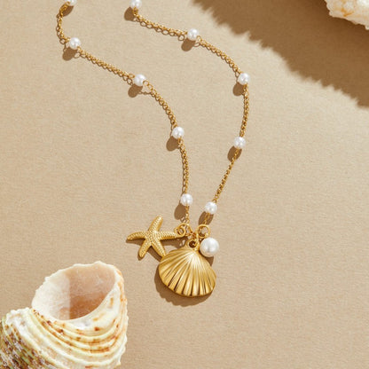 Collana con Ciondolo Aria Shell
