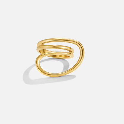 Anello Wave Twisted Ava