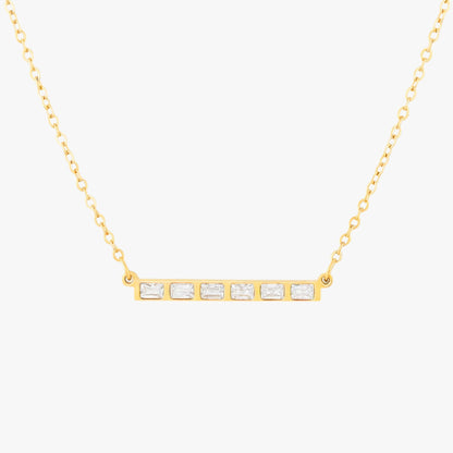 Collana Baguette Line