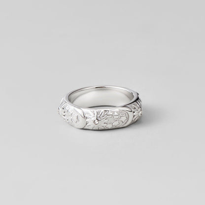 Anello Argento Celestiale