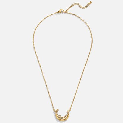 Collana con Pendente a Luna Crescente