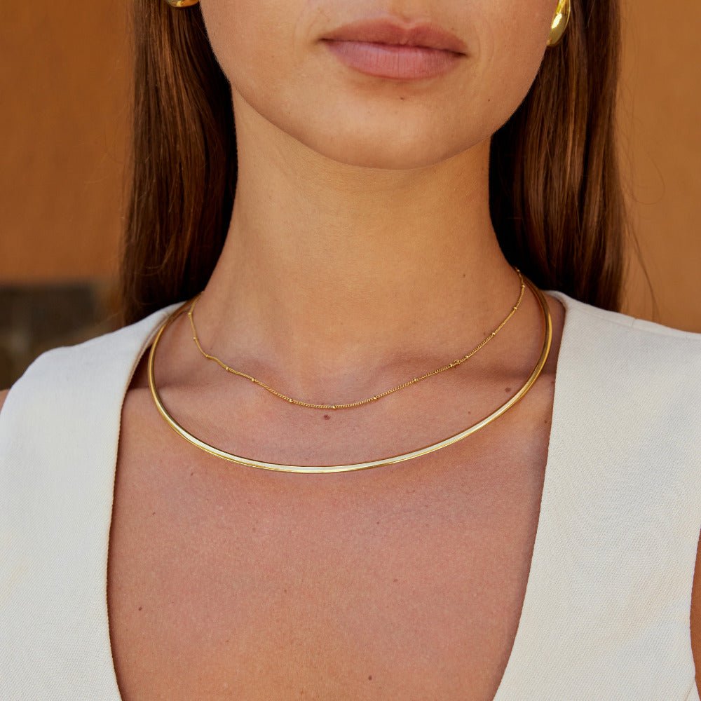 Collana Collare D'Oro Delicata