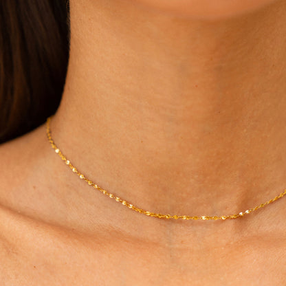 Collana Choker Swirl