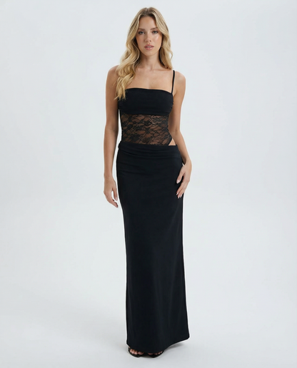 Maxi con Pannello in Pizzo