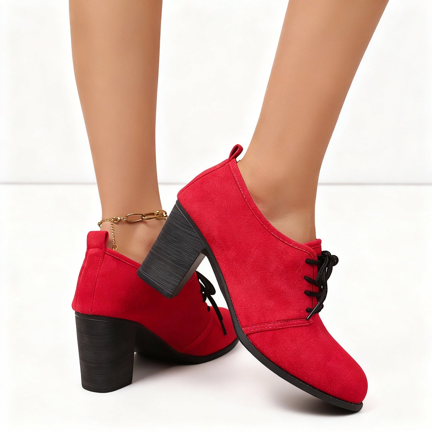 Maribel Lace-Up Heels