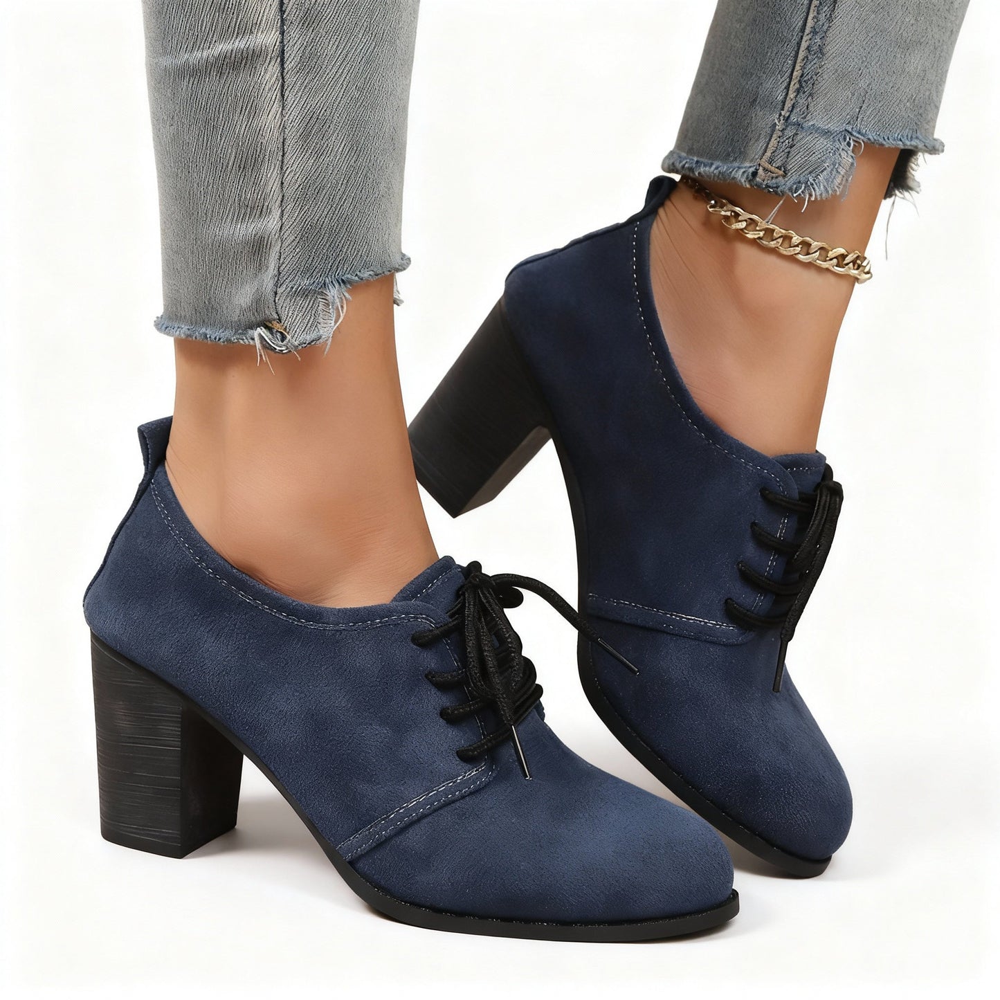 Maribel Lace-Up Heels