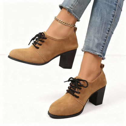 Maribel Lace-Up Heels