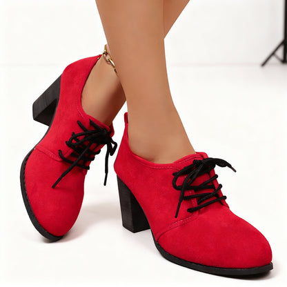Maribel Lace-Up Heels