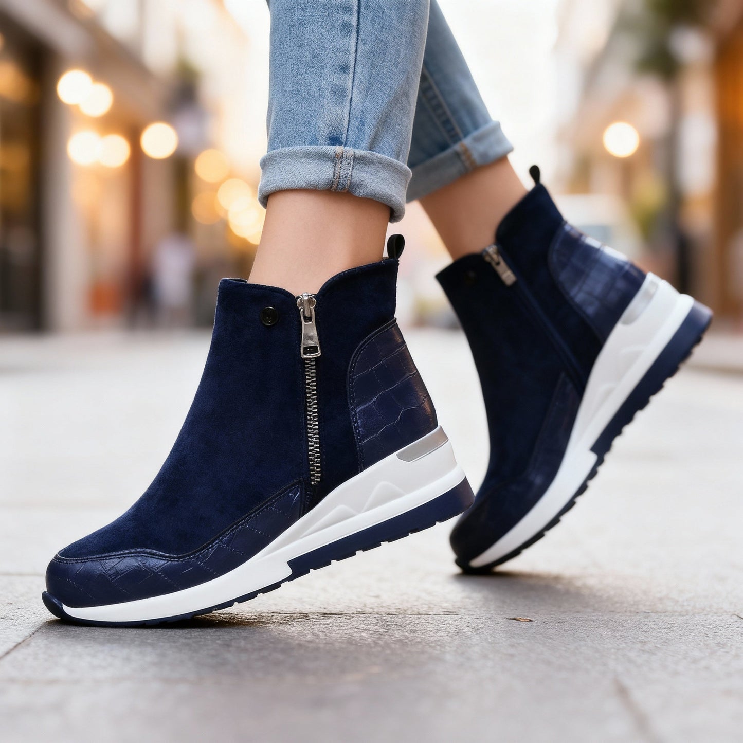 Adella Wedge Sneakers