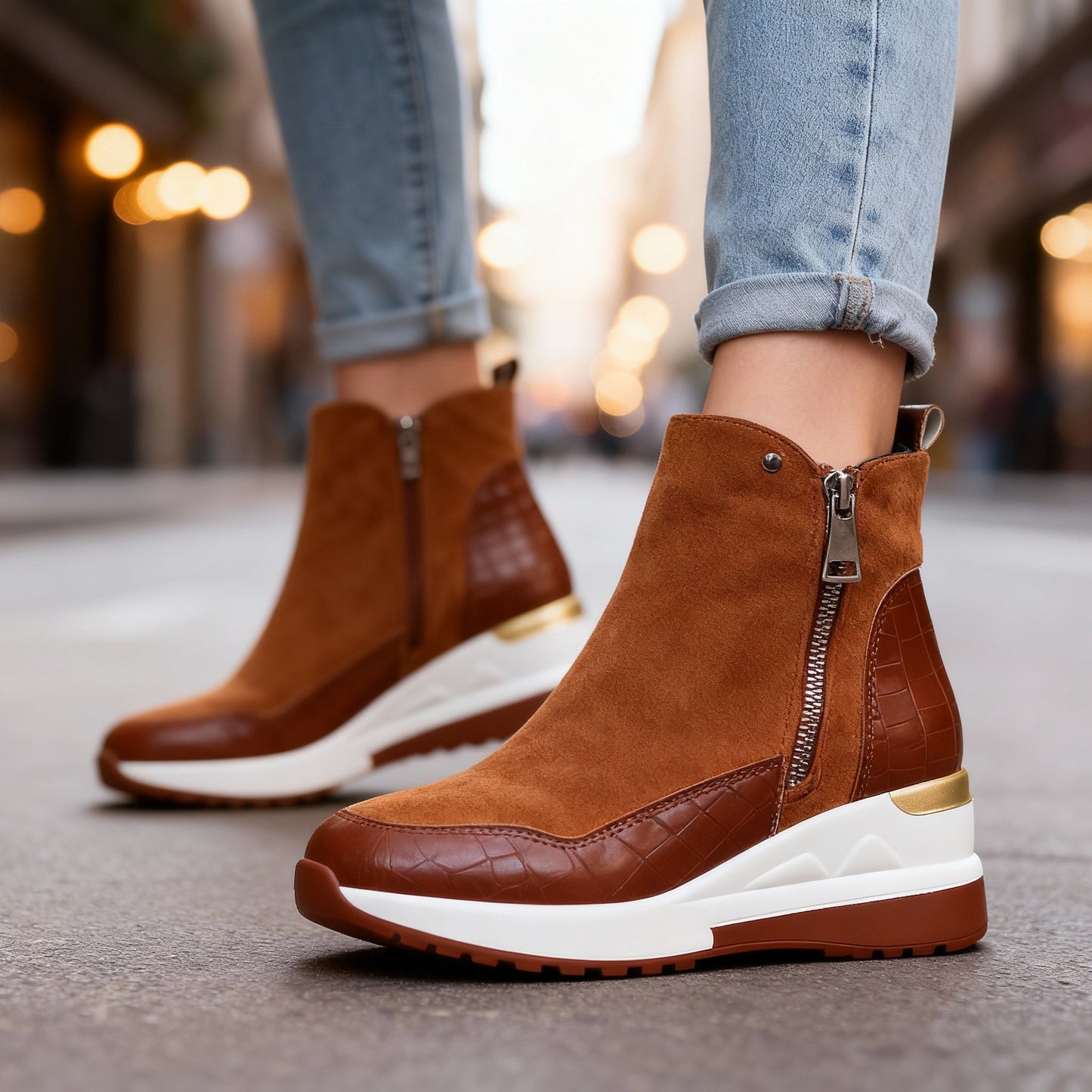 Adella Wedge Sneakers