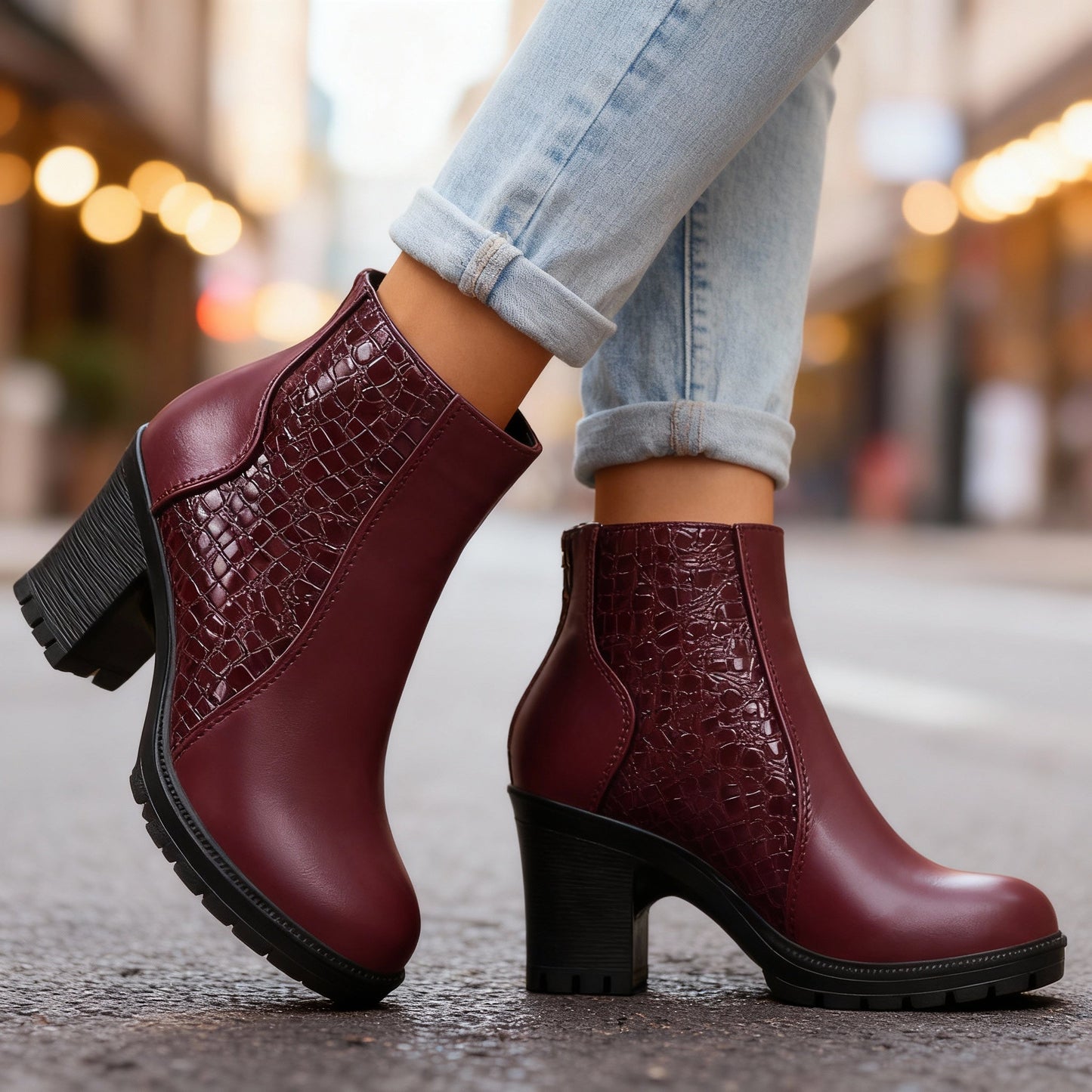 Chelsea Croc Boots