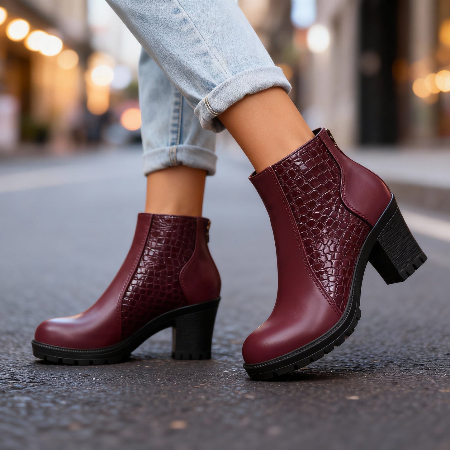 Chelsea Croc Boots