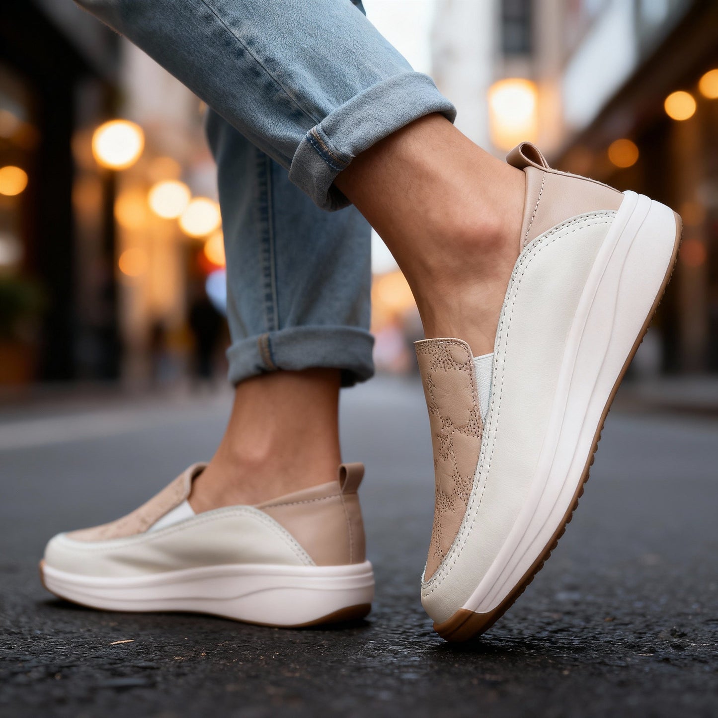Lorena Bloom Slip-On Loafers
