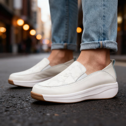 Lorena Bloom Slip-On Loafers