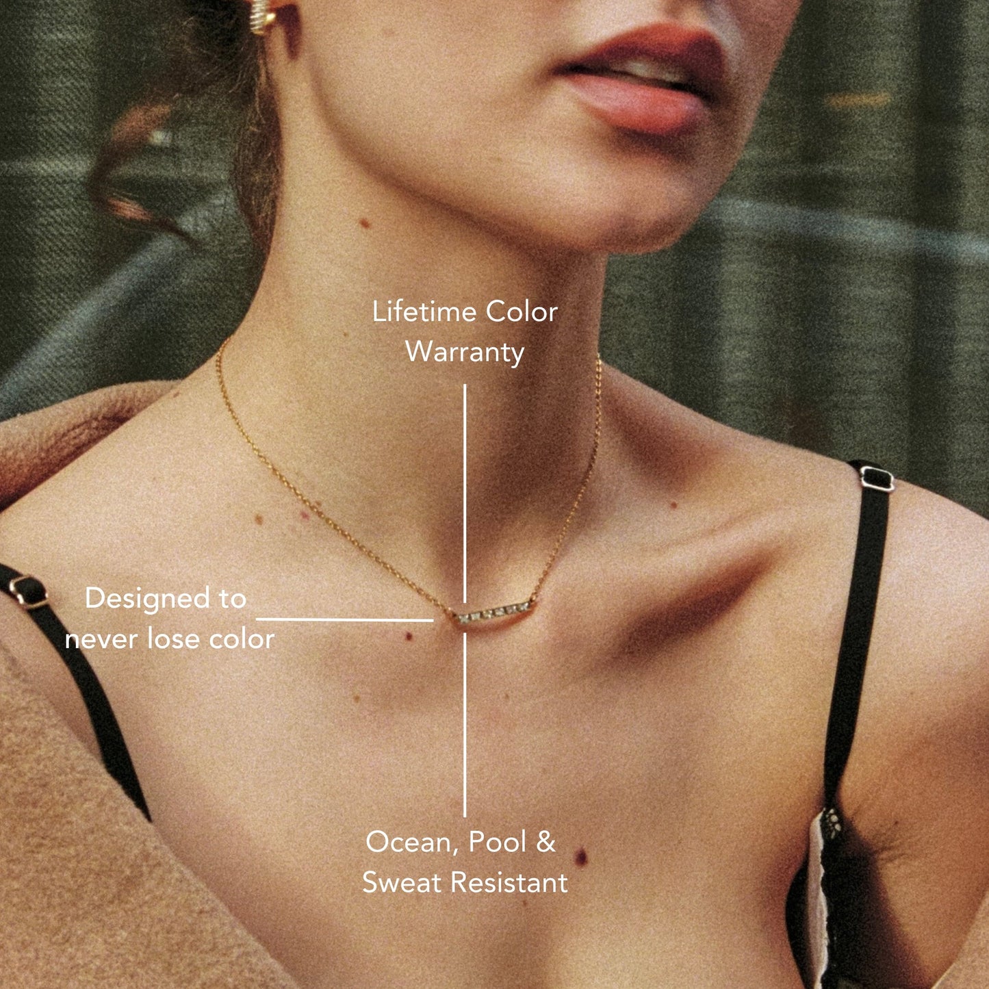 Collana Baguette Line