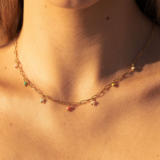 Collana Choker Color Drops
