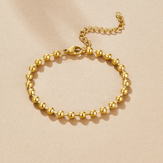 Bracciale in Perline Gold Lulu