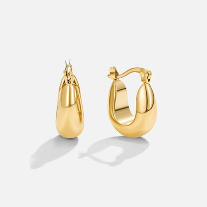 Orecchini a cerchio Gold Serenity