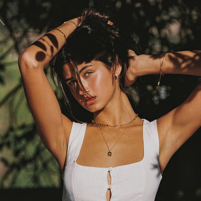 Orecchini a Cerchio con Perline e Diamanti