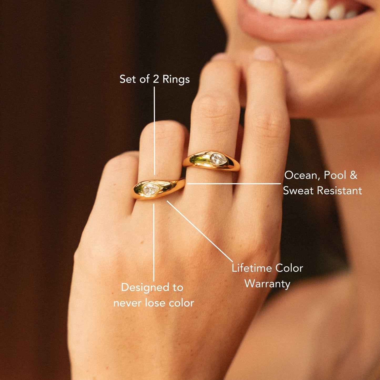 Set di Anelli “Harmony”